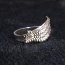 Angel's wing ring